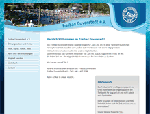 Tablet Screenshot of freibad-duvenstedt.de